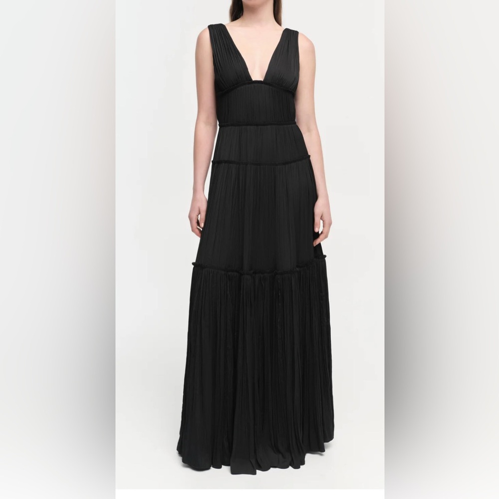 Black maxi dress